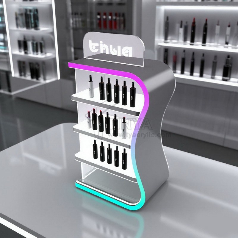 Lighted tobacco rack Lighted tobacco rack